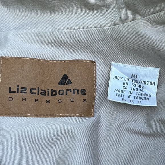 Liz Claiborne cotton midi dress 10 - Picture 6 of 10